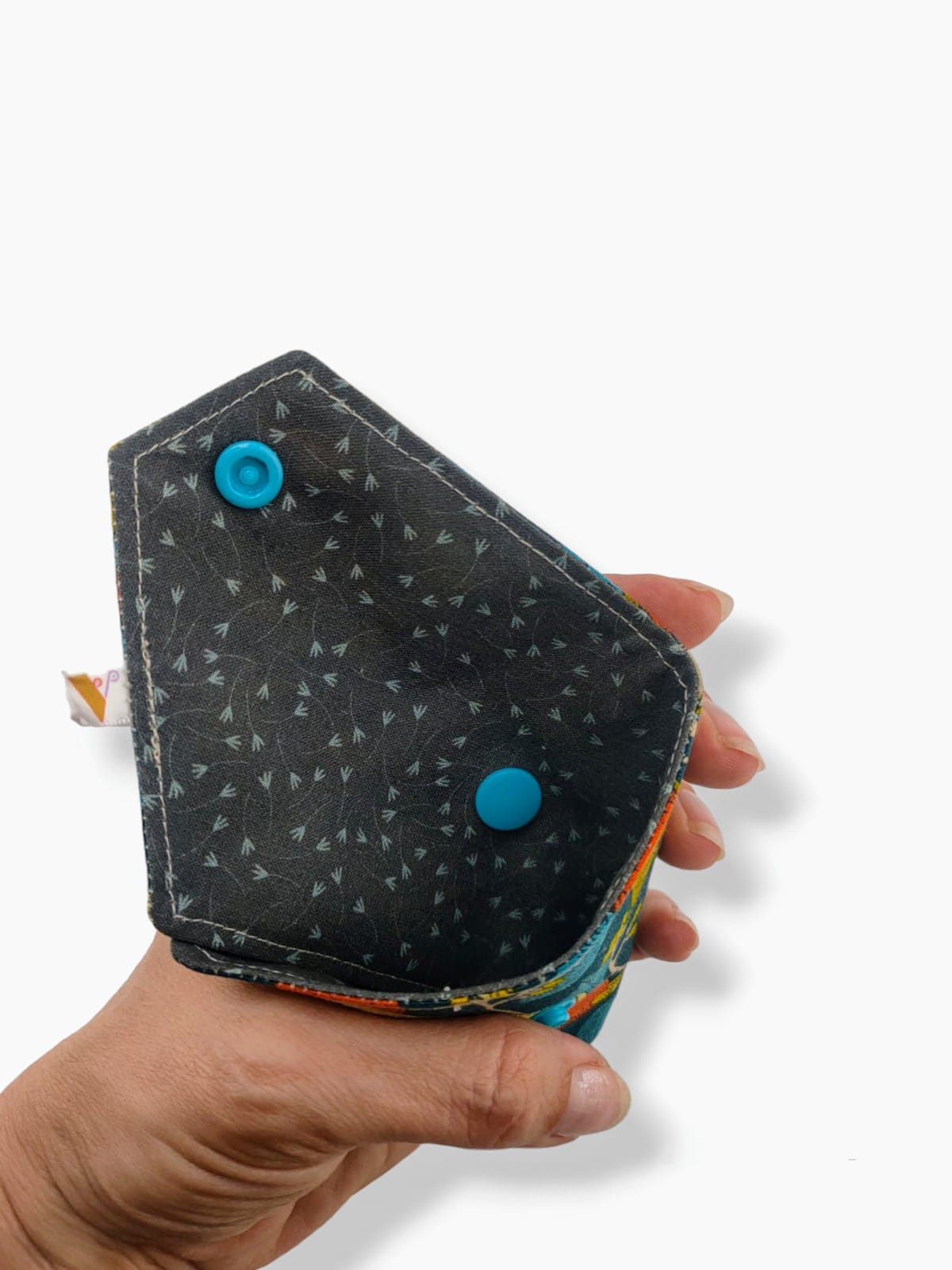 Monedero triangular naranjas