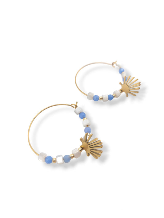Pendientes hojas de la selva