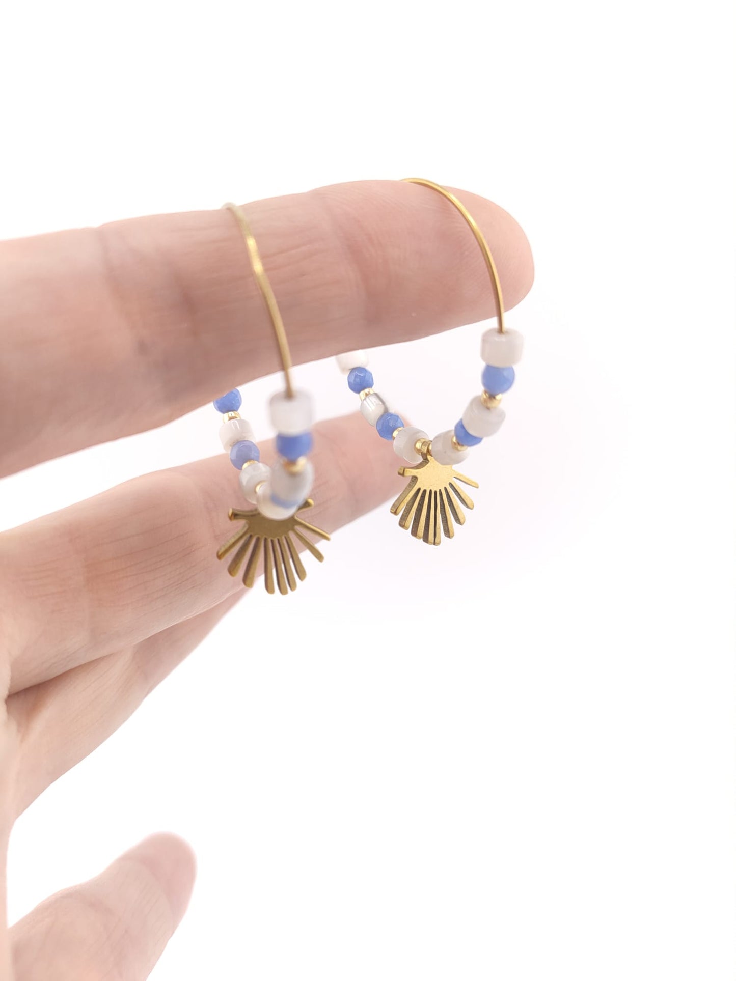 Pendientes hojas de la selva
