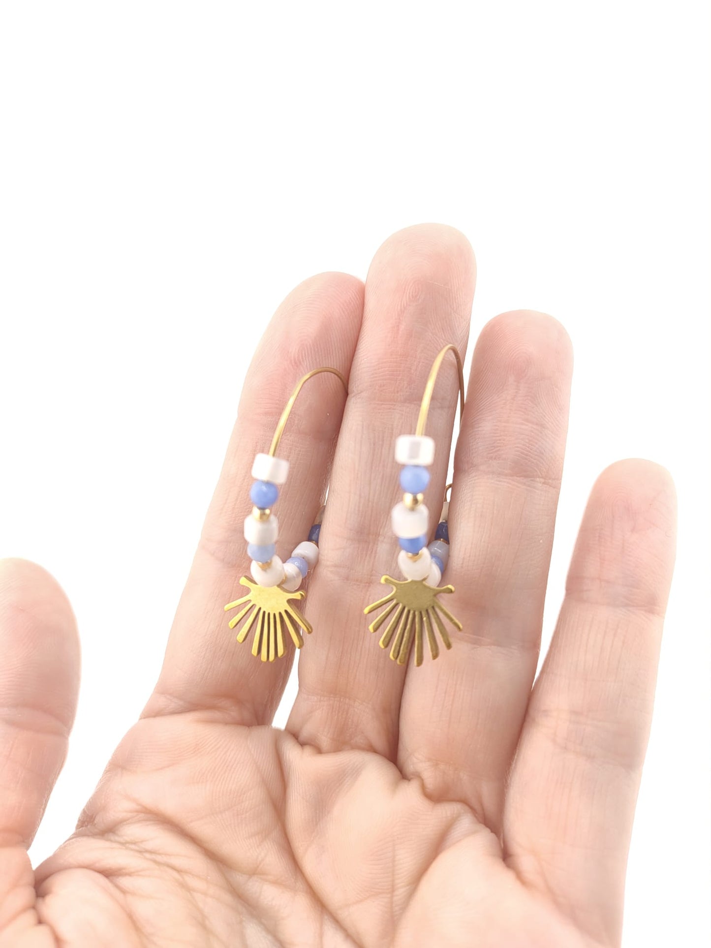 Pendientes hojas de la selva