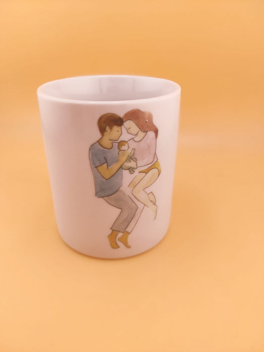 Taza abrazo